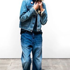 Freecity Blue Wide Leg Jeans